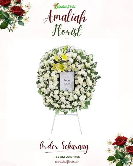 Krans Bunga Duka Selapan